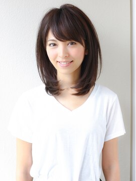 アフロート ディル(AFLOAT D'L) 《AFLOAT裕二朗》大人女性、ミセス世代に支持◎髪型ミディアム24