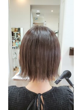 ヘアーアンドメイク ペリドット(hair&make Peridot) ショートボブ
