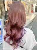 艶感たっぷりピンクカラー♪