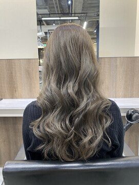 エイト 博多店(EIGHT hakata) ハイライト × グレージュ