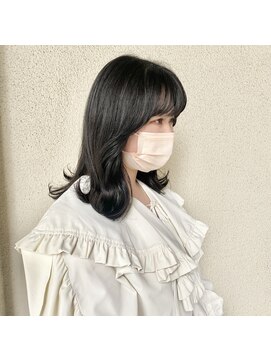 モスト(MocT) ブルーブラック×外ハネ