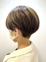 レンジシキチジョウジ (RENJISHI KICHIJOJI)&nbsp;ハイライトを入れたハンサムショート【RENJISHI KICHIJOJI宮本】