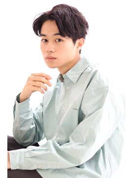 アルベロ(albero) メンズアップバング×ツーブロックマッシュ　20代30代40代