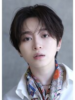 リップス 表参道店(LIPPS)&nbsp;センターパート【ニュアンスパーマ】おでこは狭めに