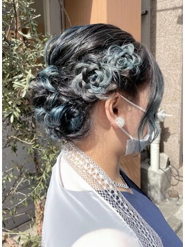 ネオリーブアイム 横浜西口店(Neolive aim) 結婚式ヘアセット☆フルールヘア【横浜】