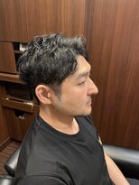 プレミアムバーバー 原宿店(PREMIUM BARBER produce by HIRO GINZA)&nbsp;ツーブロック×パーマ