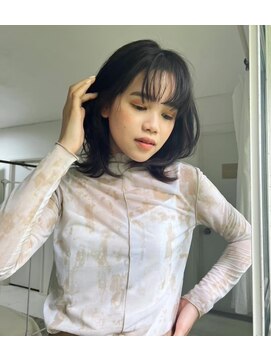 キャラハーフ 池袋東口店(KYARA HALF) ミディアムレイヤー/レイヤースタイル/レイヤーカット