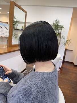 オートクチュール ランコントレ(Haute Couture Rencontrer) 20代30代40代50代大人可愛い◎切りっぱなしショートボブ