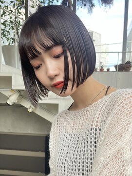 メゾンアクア 表参道(Maison ACQUA) ◎ミニボブ縮毛矯正ショートボブストレートパーマ