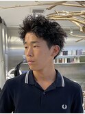 スパイキーショート/短髪パーマ/ピンパーマ【丸山武志】