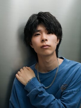 リップス 立川(LIPPS) 【LIPPS立川】センターパートミニウルフ