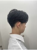 毛流れパーマ