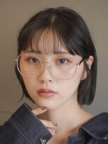 ワン 大船(ONE006)&nbsp;オリーブベージュ/ウェットヘア /レイヤーカット /大船