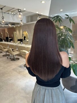 ミズチャーム(Ms.CHARM) 【高瀬陽介】コスメストレート×アッシュブラウン