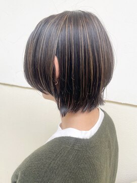 モリオ フロム ロンドン 成増店 【morio成増 セリザワ】ショートウルフ ハイライトカラー