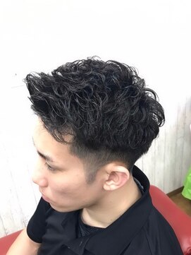 バーバー タカバタ 福井(Barber TAKABATA) アイロンパーマ/スペインカール/スパイキーショート