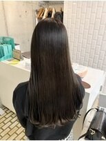 ワークス 下北沢(WORKS) 大人可愛い20代30代40代黒髪艶髪ロングボブ外はねロング◎