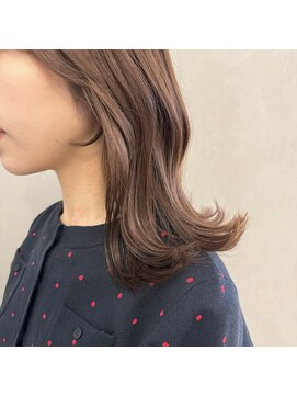 アンドワン 自由が丘(&ONE) 【&ONE 自由が丘】シークレットハイライト×くすみブラウン