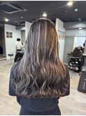 シアーグレージュハイライト