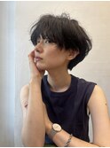 ショートヘアおしゃれパーマ