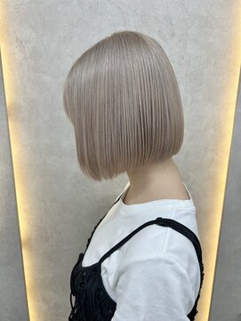 ルノン シェリー(LUNON cheliy) ハイライトカラーくびれヘアアプリコットオレンジ
