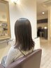 [湿気お悩み対策]大人の髪質改善ストレート＋カット＋内部補修トリートメント