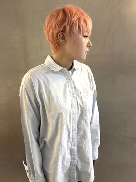 ペレ アネックス 大阪梅田茶屋町店(PELE ANNEX) ミディアムヘア/デザインカラー/フェイスフレーミング/梅田