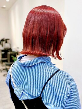 セイドット オモテサンドウ(Say. omotesando) Say.外ハネボブローズブラウンダークレッドモーヴピンク表参道