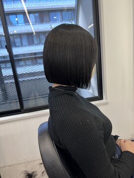 メルバイグラフ 梅田(mel by GRAFF) 【ミニボブ】ナチュラルボブ/ストレートボブ/ショートボブ