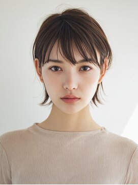 ハナブサ 田上店(HANABUSA) ショート,白髪ぼかし,ハイライト,デザインカラー