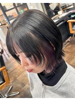 ナチュラルラヴィ(Natural la vie)&nbsp;ショートウルフ×イヤリングカラー