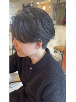 キャンバス バイ ネオリーブ 横浜西口(Canvas by neo.)&nbsp;横浜★フェザー毛流れパーマメンズパーマ