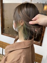 カウチ(Kauti)&nbsp;インナーカラーとボブの組み合わせオススメです！