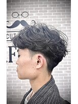 エスフィール 新井宿店(S.feel) センターパート シャドウパーマ