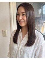 零秒女髪 千里丘店&nbsp;髪質改善カラーで叶える艶やかな上品ロングヘア艶髪美髪艶感