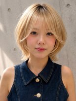 シー バイ ロンド 新宿(Sea by Lond)&nbsp;【福島】アースカラー耳かけくびれヘアショートボブ新宿