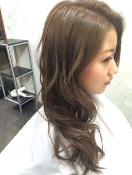 フェリシータ 総持寺店(felicita) 黒染めをダブルカラーでマットベージュに♪