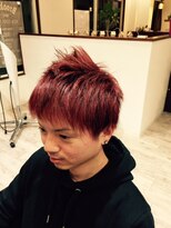 ヘアーメイク レガーレ(Hair make Legare)&nbsp;ハイトーンレッドカラー