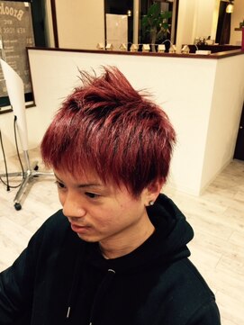 ヘアーメイク レガーレ(Hair make Legare) ハイトーンレッドカラー