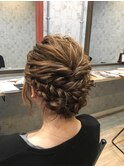 お呼ばれアレンジ