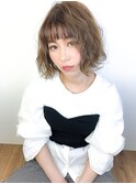 マットベージュボブ