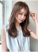 アフロート矢田菜津紀　ベージュカラー　似合わせカット◎髪型