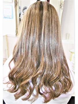 デザインヘアーピアジェ 八木店(DESIGN HAIR PIAGET) ☆50代キララで明るい白髪染とキララハイライトでオシャレに☆