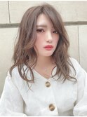 大人可愛い20代、30代、40代 ナチュラルベージュ