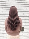 アーモンドラテピンク多め