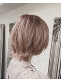 外ハネショート