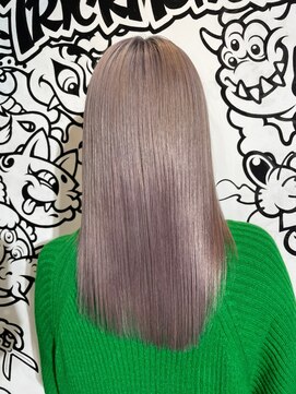 トリックストア(TRICK STORE) アッシュミルクティー【心斎橋美容室】【ヘアカラー】【派手髪】