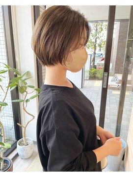 ギフト(GIFT) 【GIFT】ショート グレージュ