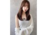 カット+ケアカラー+髪質改善ストレート+9種オッジィオットTR  ￥22000