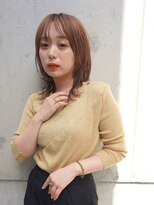 ニコ トウキョウ(nico TOKYO) ミディアムレイヤーカットボブウルフ10代20代インナーカラー